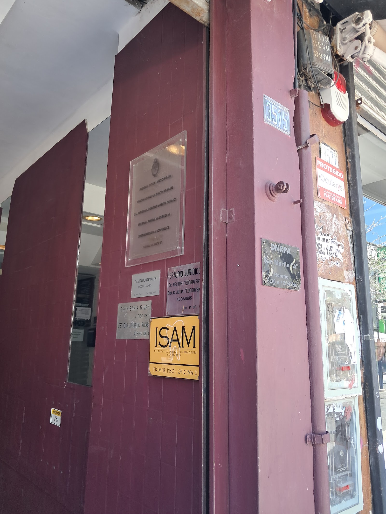 Entrada de ISAM Diagnóstico Dental por Imágenes